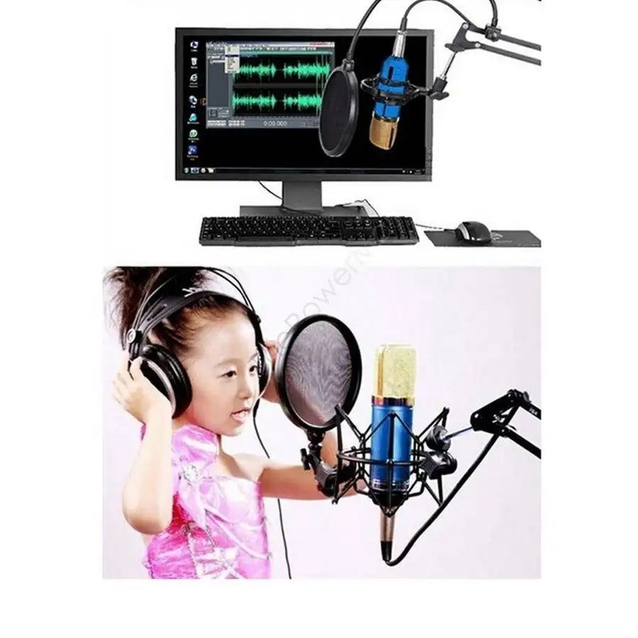 Miniatura: Latest Professional Studio Microphone Sound Recording Condenser Microphone KTV K