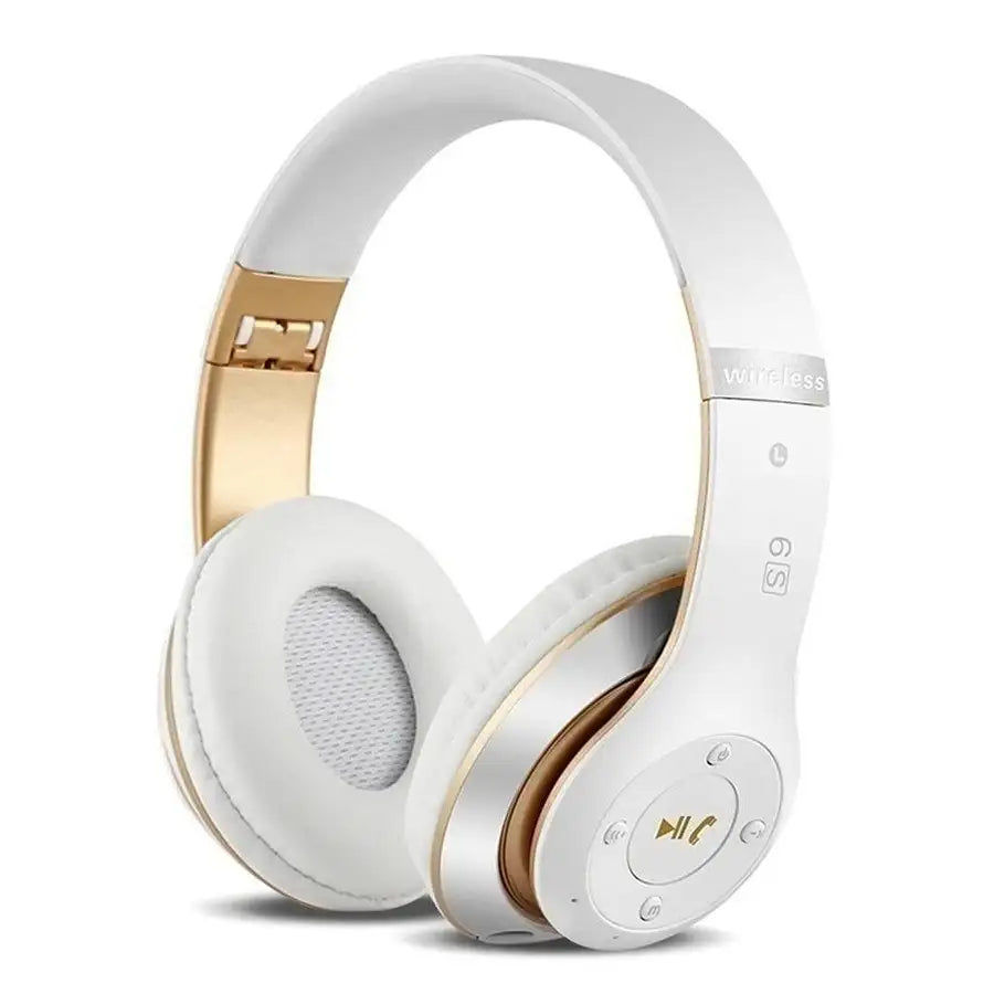 Miniaturbild: S6 Bluetooth Headphones Wireless Bluetooth 4.0 Heavy Bass Stereo Folding Auricul