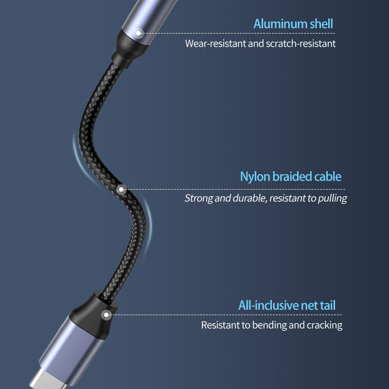 Μικρογραφία: USB Type C to 3.5mm Earphone Jack Digital Audio Adapter Converter for Sumsang Xi