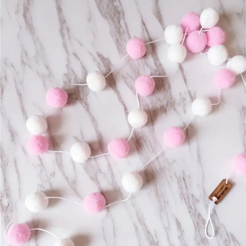 Thumbnail: Wool Balls Handmade Bedroom Decoration Wall Home Decor Ornament Hanging Nursey P