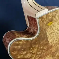 Μικρογραφία: High quality tree burl pattern handmade jazz guitar (tree burl)
