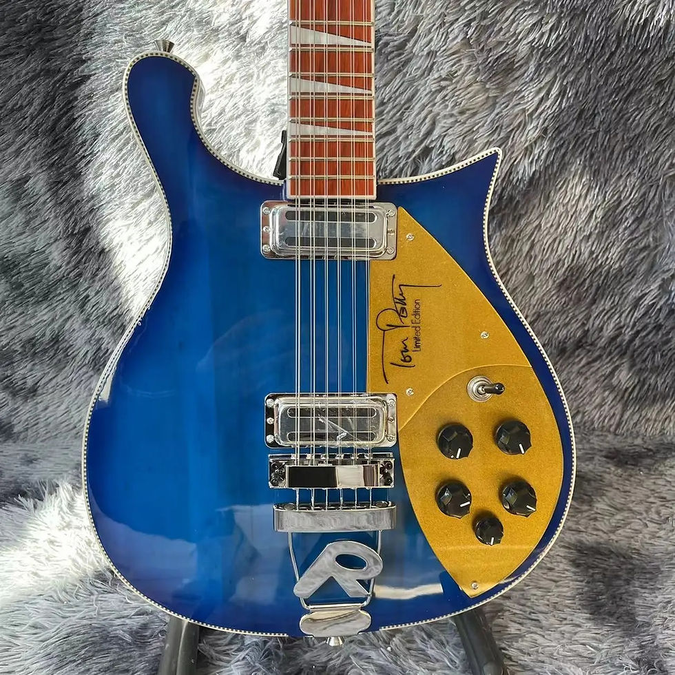 Miniatura: Custom Gicken Neck Thru Body TP Signature 660 Style 12 Strings Electric Guitar