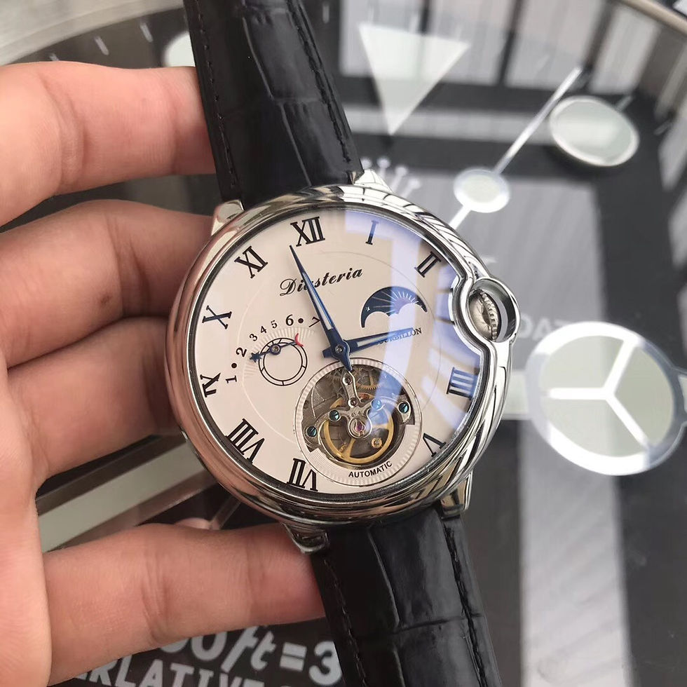 Miniatyrbild: Men's Automatic Mechanical Movement Belt Wrist Watch