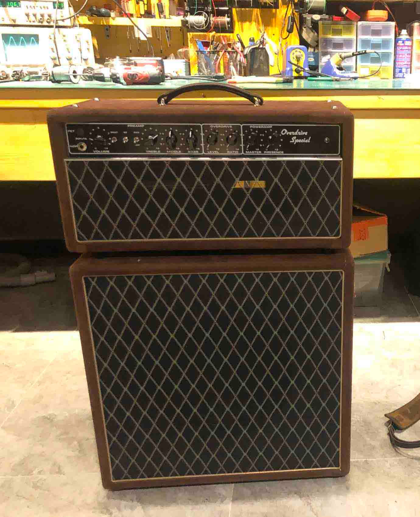 Customized Over-drive Special Handwired Guitar Amp Head 30W Brown Tolex VOXX Sty