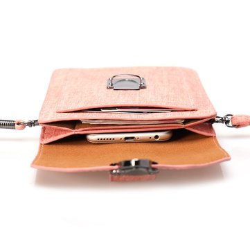 Miniaturebillede: Sac à bandoulière en PU mini vertical universel pour femmes et portefeuille croi