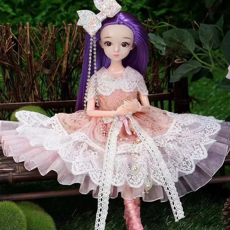 Miniatyrbild: 32cm Ballet doll Fashion Girl Dolls Large Original Handmade 1/6 Doll Full Set 11