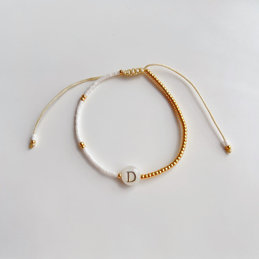 Miniatura: Niche French Style Golden Balls Small Bracelet