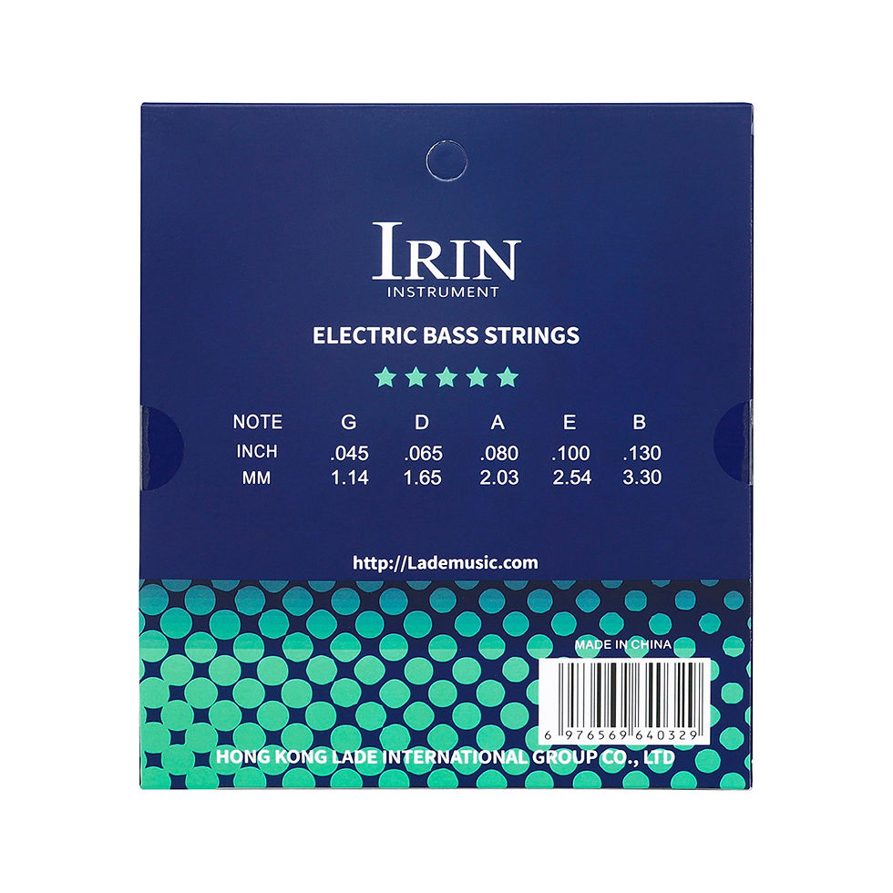 Miniatura: IRIN Electric Bass String 5 Hexagonal High Carbon Alloy Bass Guitar Strings Nick