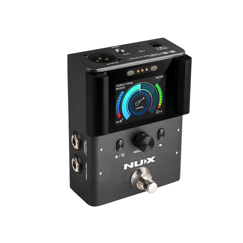 Μικρογραφία: NUX B-8 redefined wireless system with automatic setup, 2.4 GHz interference-fre