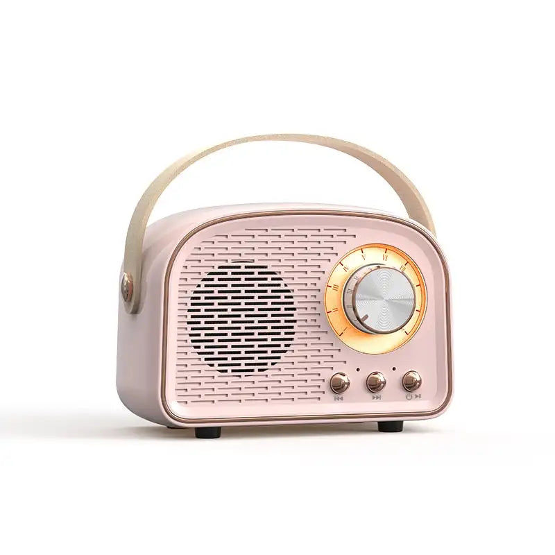 Thumbnail: Retro Mini Bluetooth Speaker DW21 Classical Music Player Sound Stereo Subwoofer 