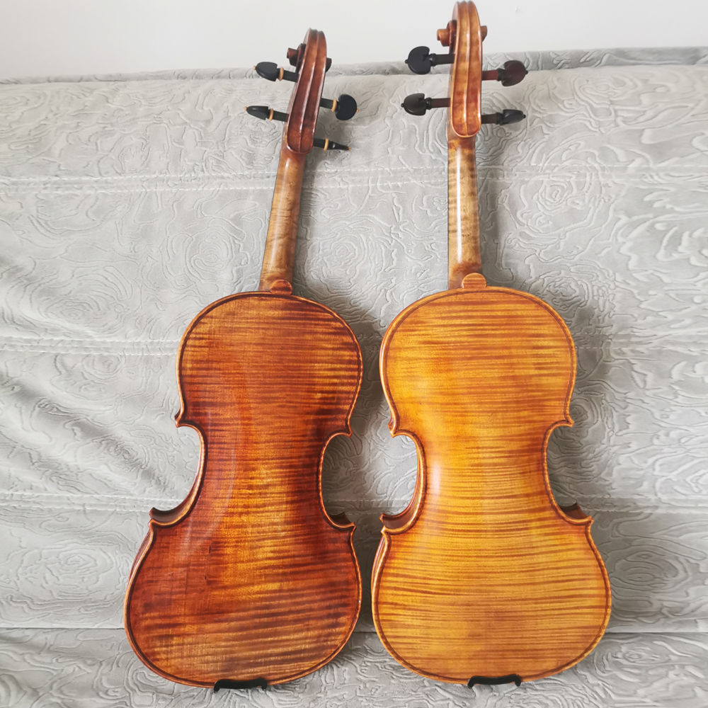 Italian vintage old violin100% European spruce Violin 4/4 strong tone ！Stradiv
