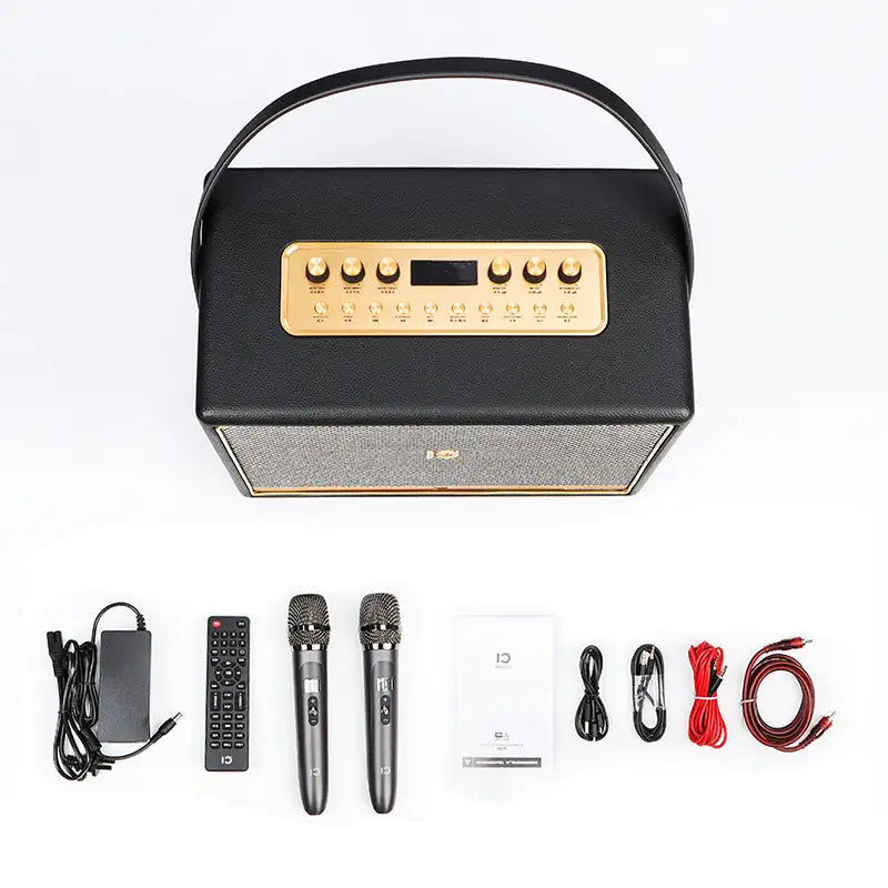 Thumbnail: SHIDU Portable 120W Home Audio Speaker Amplifier with wireless microphone