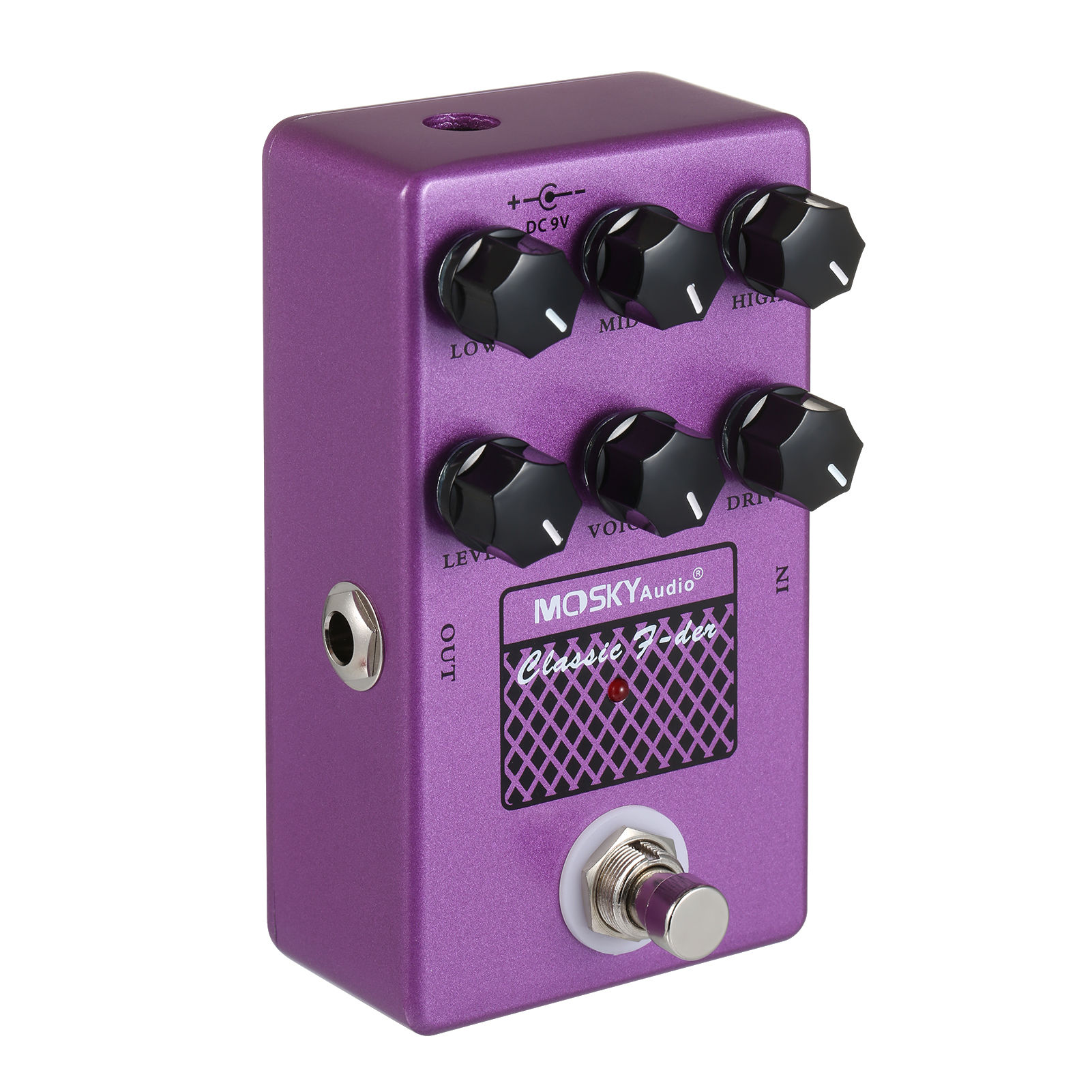 MOSKYaudio CLASSIC F-DER Speaker Simulator Cabinet Simulator Guitar Effect Pedal