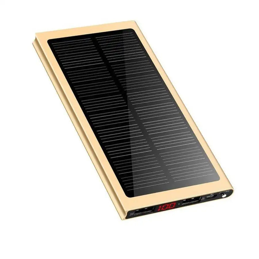 Pikkukuva: LED Dual USB 50000mAh Solar Power Bank Waterproof Powerbank Bateria External Por