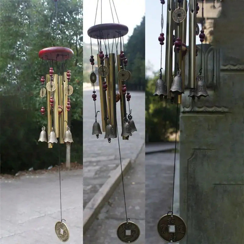 섬네일: Handmade 27 Tubes Wind Chimes for Outside Decoration Tuned Hummingbird Wind Chim