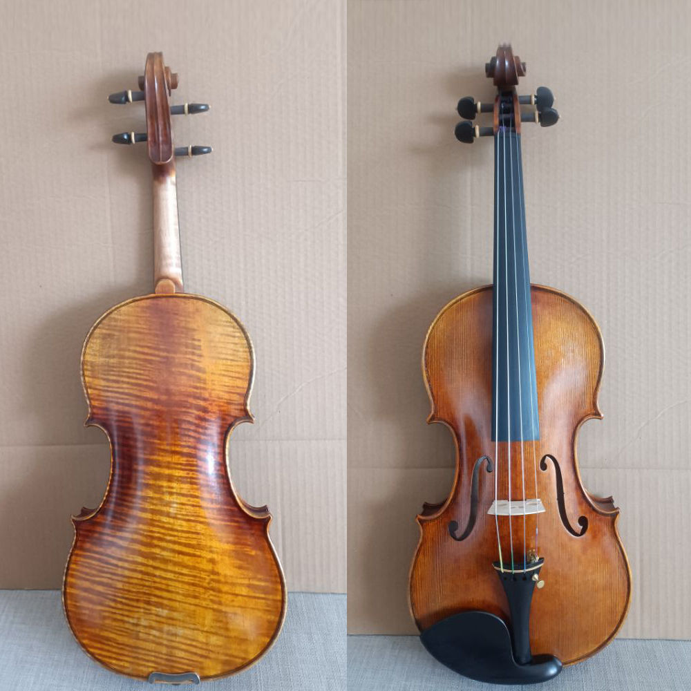 Over 20 years High-end handmade Italian vintage oily varnish 4/4 Violin Guarneri