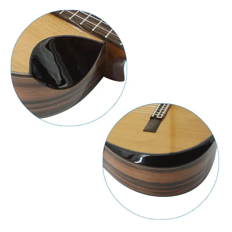 Miniaturbild: Aiersi brand cutaway factory price guitar handmade wholesale classical guitar