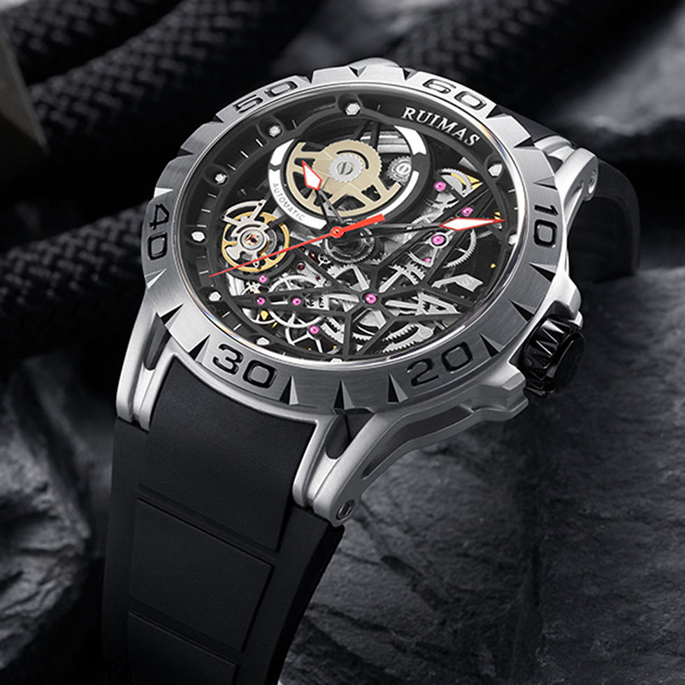 Thumbnail: Automatic mechanical watch silicone strap