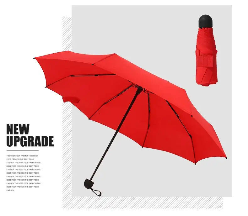 Miniatura: Parapluie Portable pour hommes | 9 couleurs, Mini parapluie de poche, parapluie 