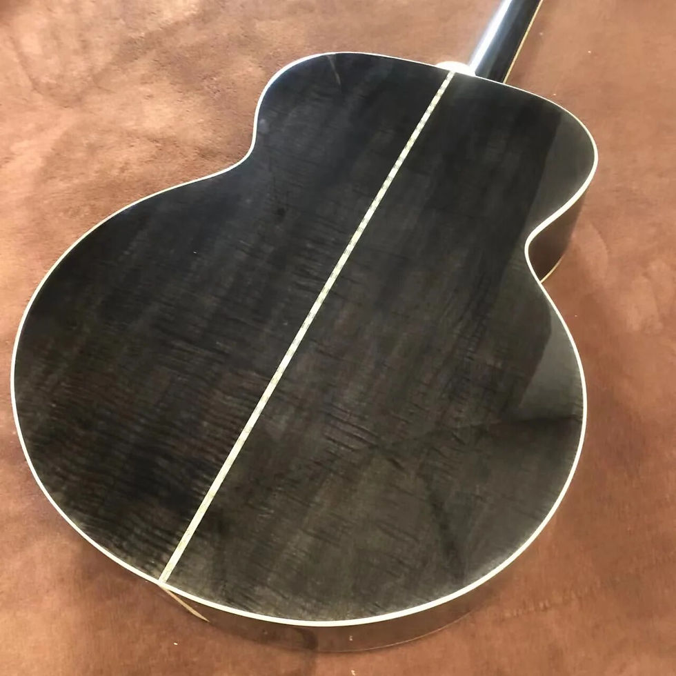 섬네일: 43 "J200 mold smoke gray lacquered solid wood profile acoustic guitar