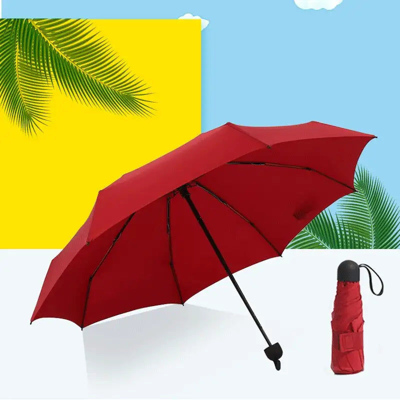 Miniatura: Parapluie Portable pour hommes | 9 couleurs, Mini parapluie de poche, parapluie 