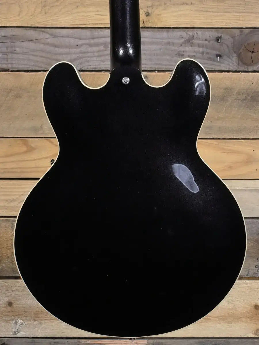 Thumbnail: Gibson ES-335 Dot semi-hollow guitare électrique Graphite Métallisé Avec étui- a