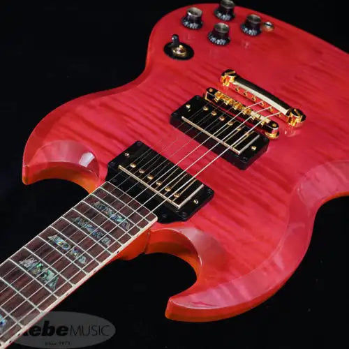 섬네일: Détails sur Gibson CUSTOM SHOP SG Elegant Figured Electric Guitar FREE Shipping