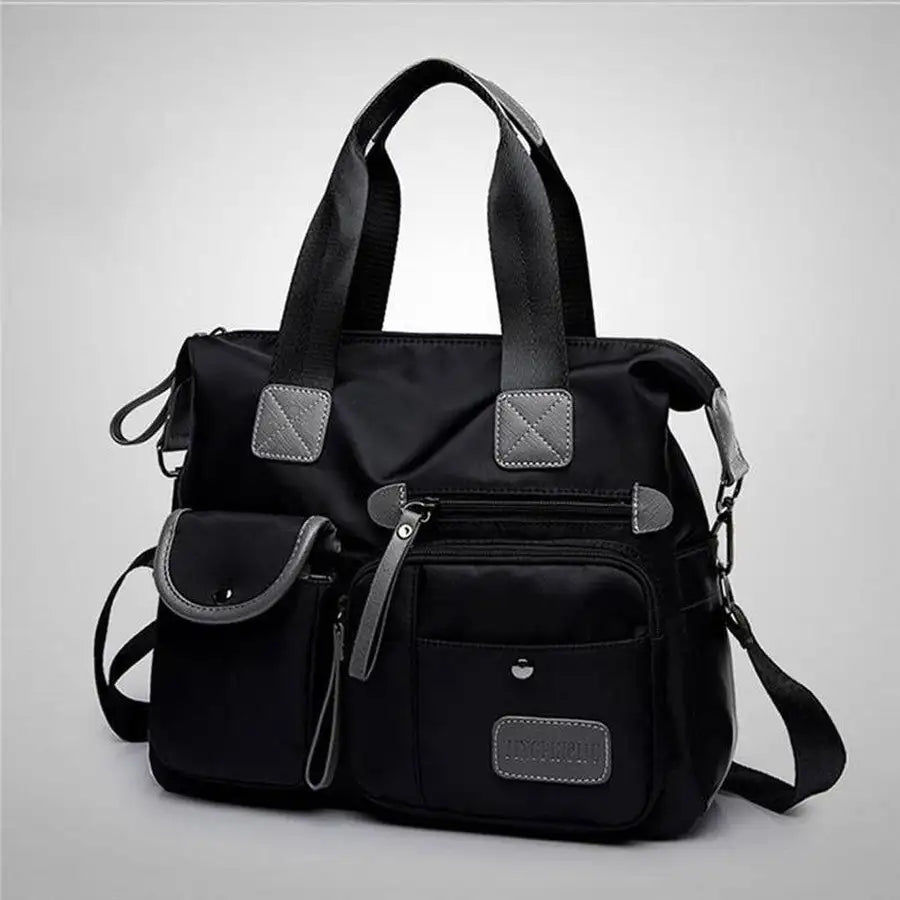 Thumbnail: Women New Oxford Cloth Shoulder Bags Waterproof Nylon Messenger Bag Female Large
