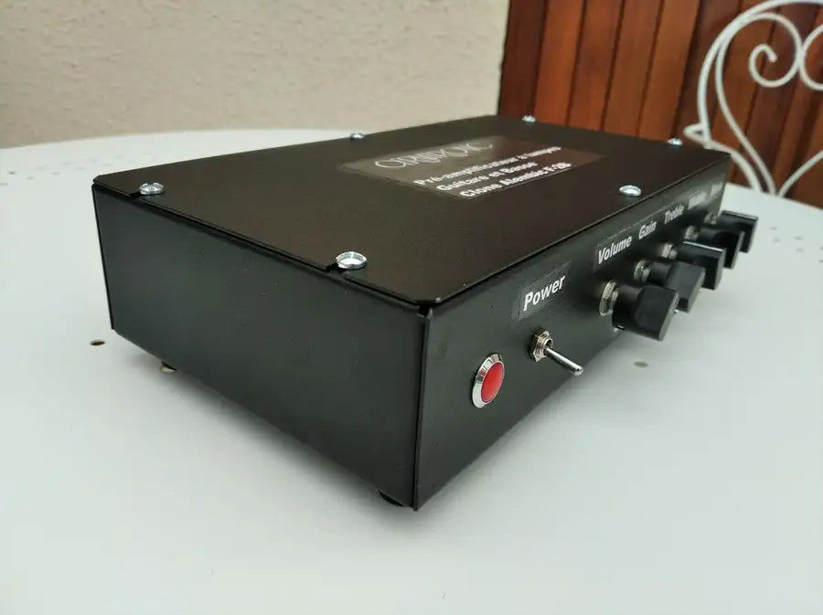 Thumbnail: Pré-amplificateur à lampe guitare et basse, clone Alembic F-2B, Fender Dual Show