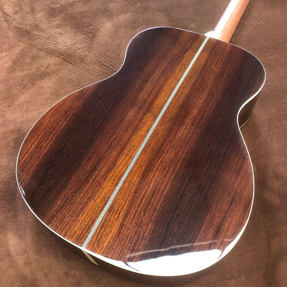 섬네일: 40-inch om series signature solid wood profile acoustic wood guitar