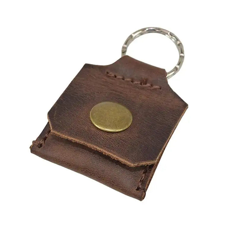Μικρογραφία: Leather Switch Cartridge Game Key chain/SD Card/Guitar Pick Holder Handmade