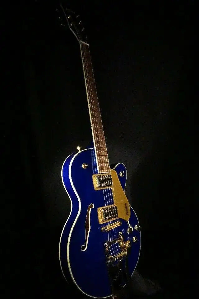 Miniatyrbild: Gretsch G5655TG Electromatic CB Jr. avec Bigsby Azur Métallique Guitare cygc 181