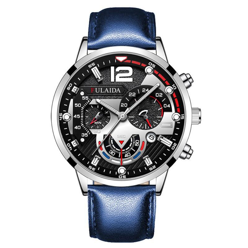 Miniature : Men's Student's Watch Belt Casual Calendar Quartz Watch