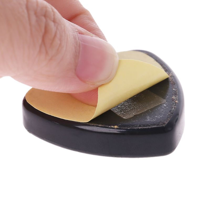 Miniatura: 1pcHeart Pick Box Guitar Pick Holder Plastic Plectrum Case Mediator Quick Storag