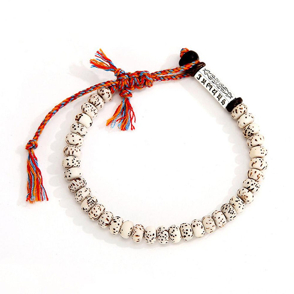 Miniatura: Tibet Bodhi Seed Beads Bracelet For Women Zen Buddha Men Jewelry Unisex Yoga Med