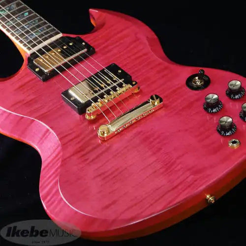 섬네일: Détails sur Gibson CUSTOM SHOP SG Elegant Figured Electric Guitar FREE Shipping