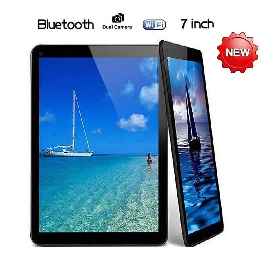 Miniatyrbilde: 7 inch HDMI Allwinner Tablet PC Quad Core WiFi DUAL CAMERA 512M 4GB Gifts