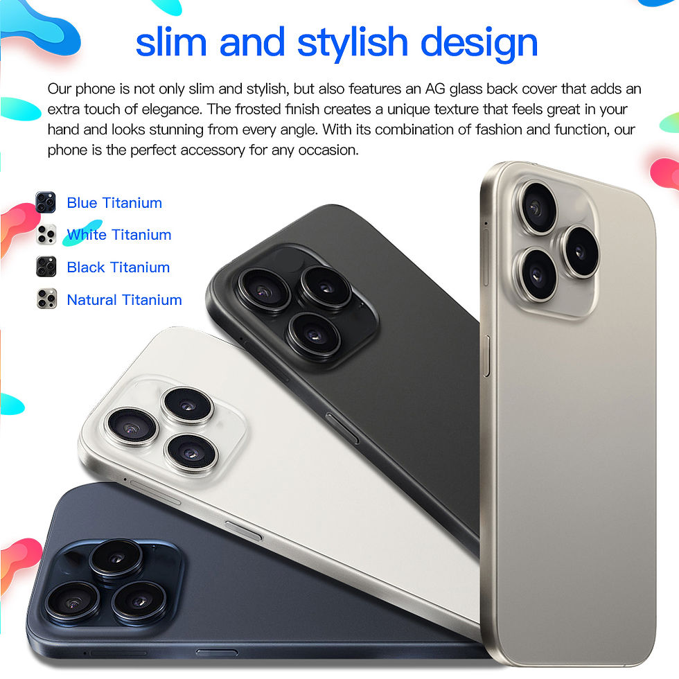 Thumbnail: Global Version i15PRO MAX 4G Smartphone Android 8.1 3GB / 32GB 3250mAh 