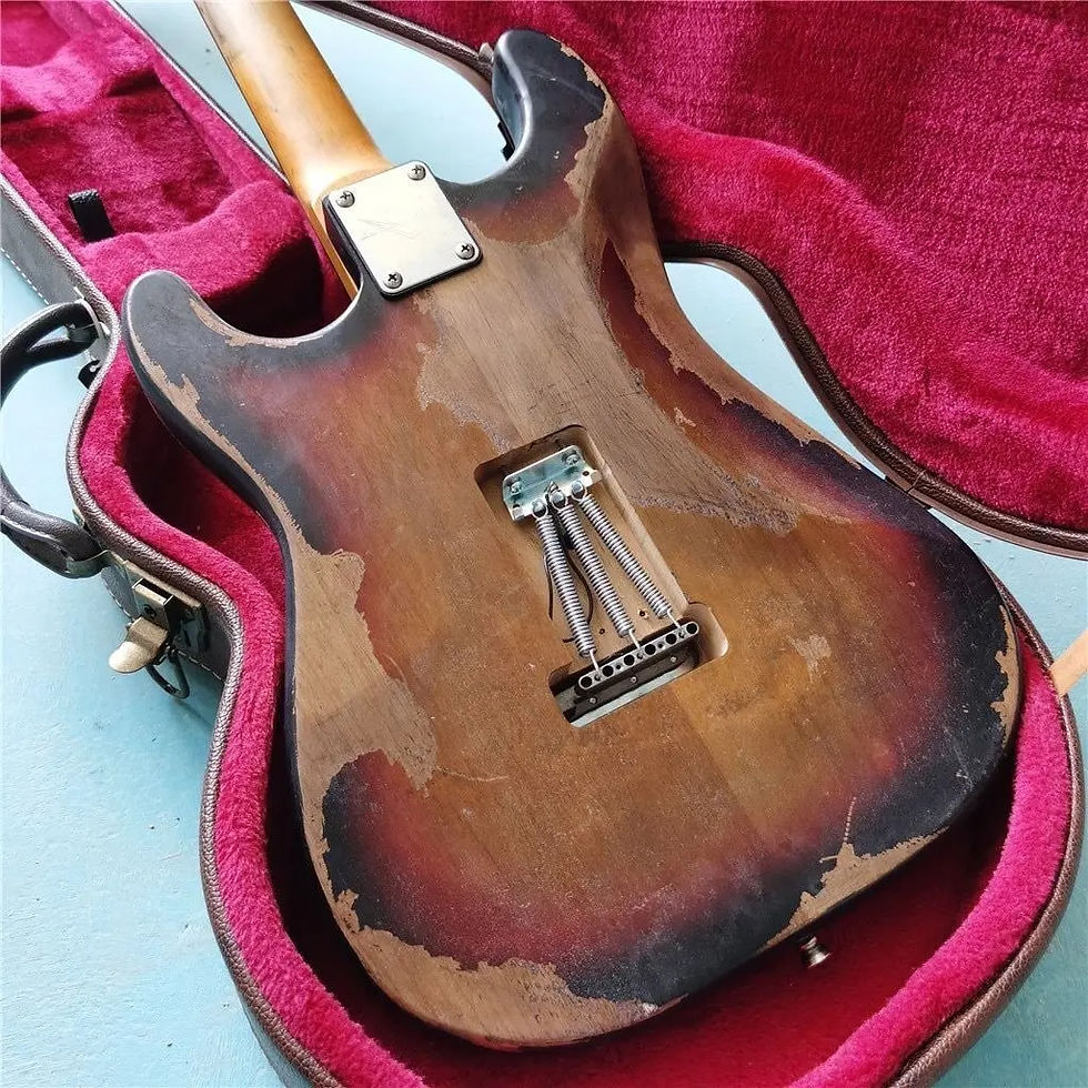 Miniaturebillede: Factory Customization Hand Made Antique Electric Guitar High-quality 6 String