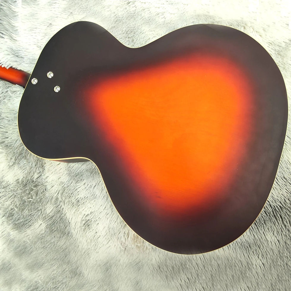 Μικρογραφία: Musoo baritone jazz hollow body jazz guitar