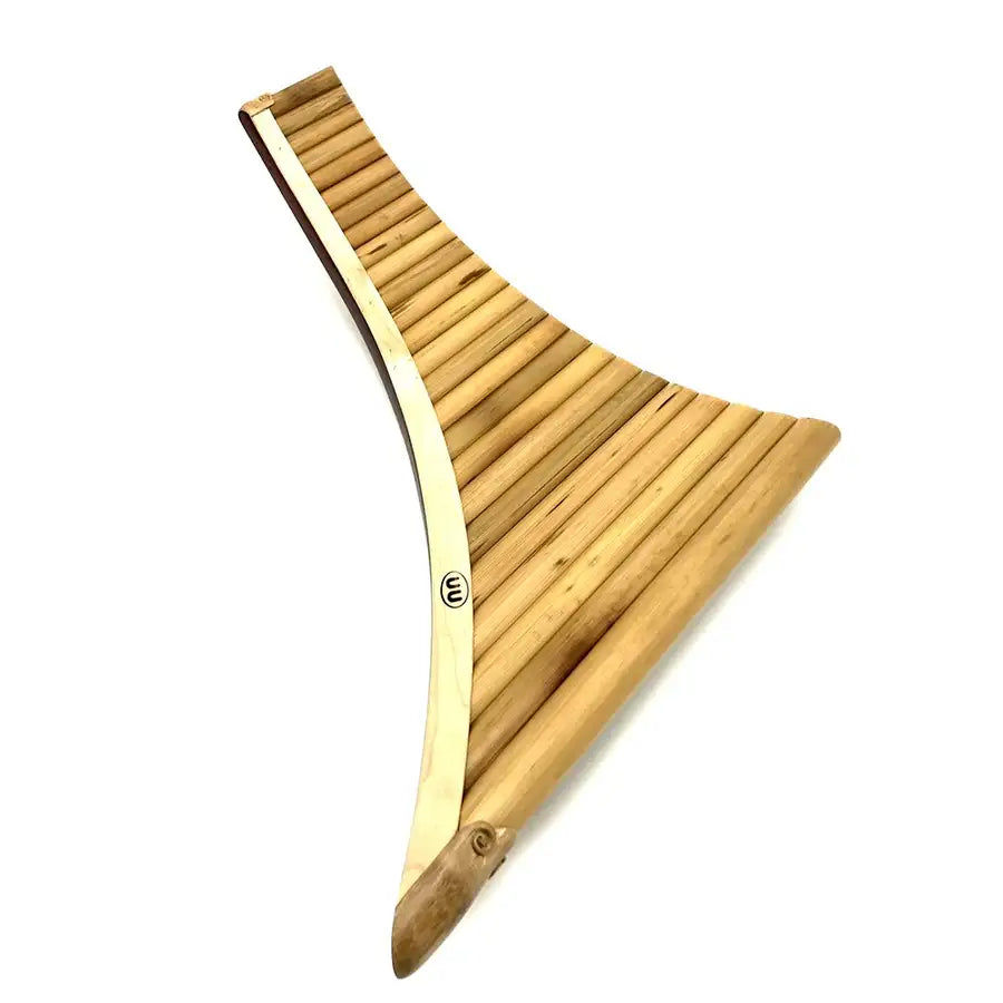 Μικρογραφία: UU Pan flûte 25 tuyaux C/D clé bambou Panflute à la main processus Standard Styl