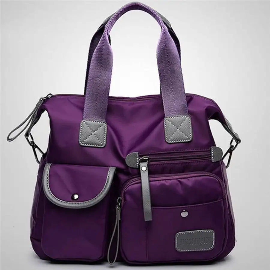 Thumbnail: Women New Oxford Cloth Shoulder Bags Waterproof Nylon Messenger Bag Female Large
