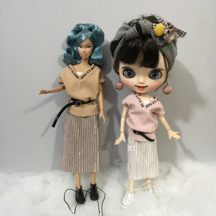 Thumbnail: Free shipping Blyth Doll clothes 1/6 dolls Accessories handmade 30cm clothes v n