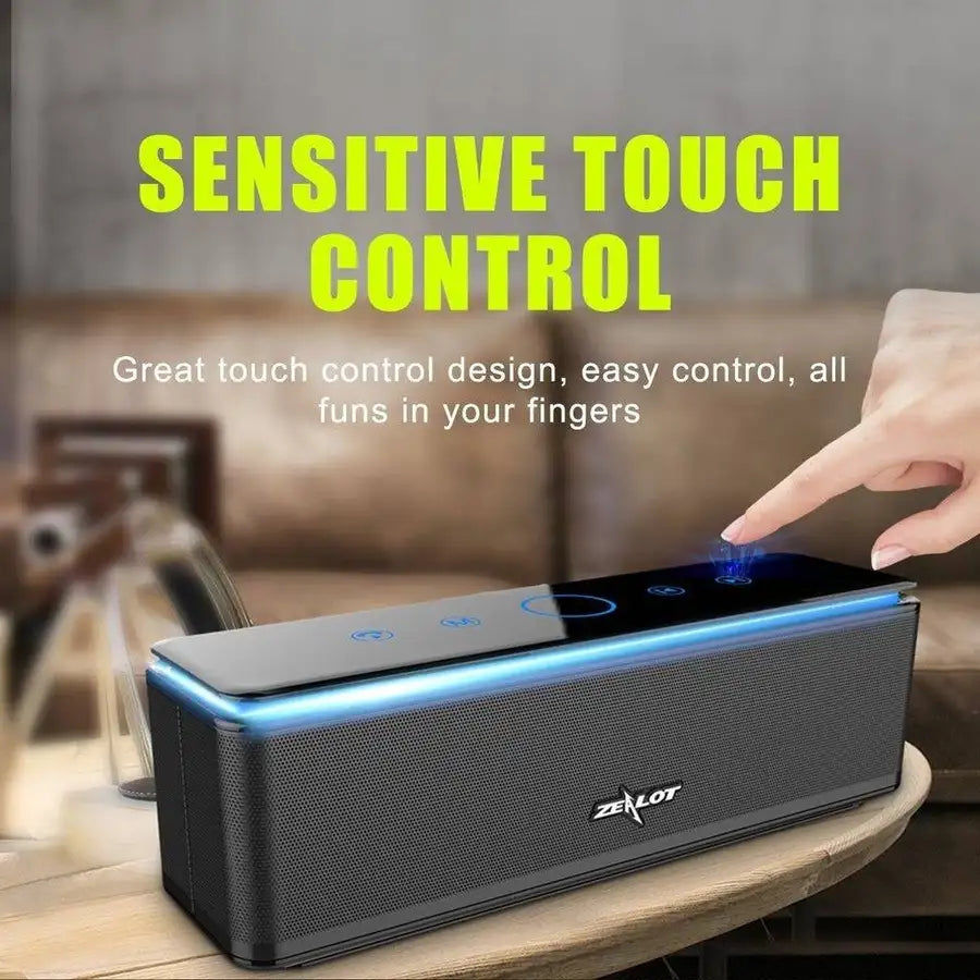 Pikkukuva: 2018 Bluetooth Speakers Touch Sensitive Gesture Control Quad-Driver Wireless Hom