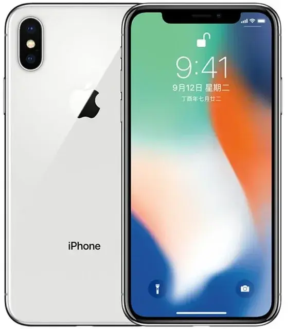 Thumbnail: Original Apple iPhone X Face ID 64GB/256GB ROM 5.8" 3GB RAM 12MP Hexa Core iOS A