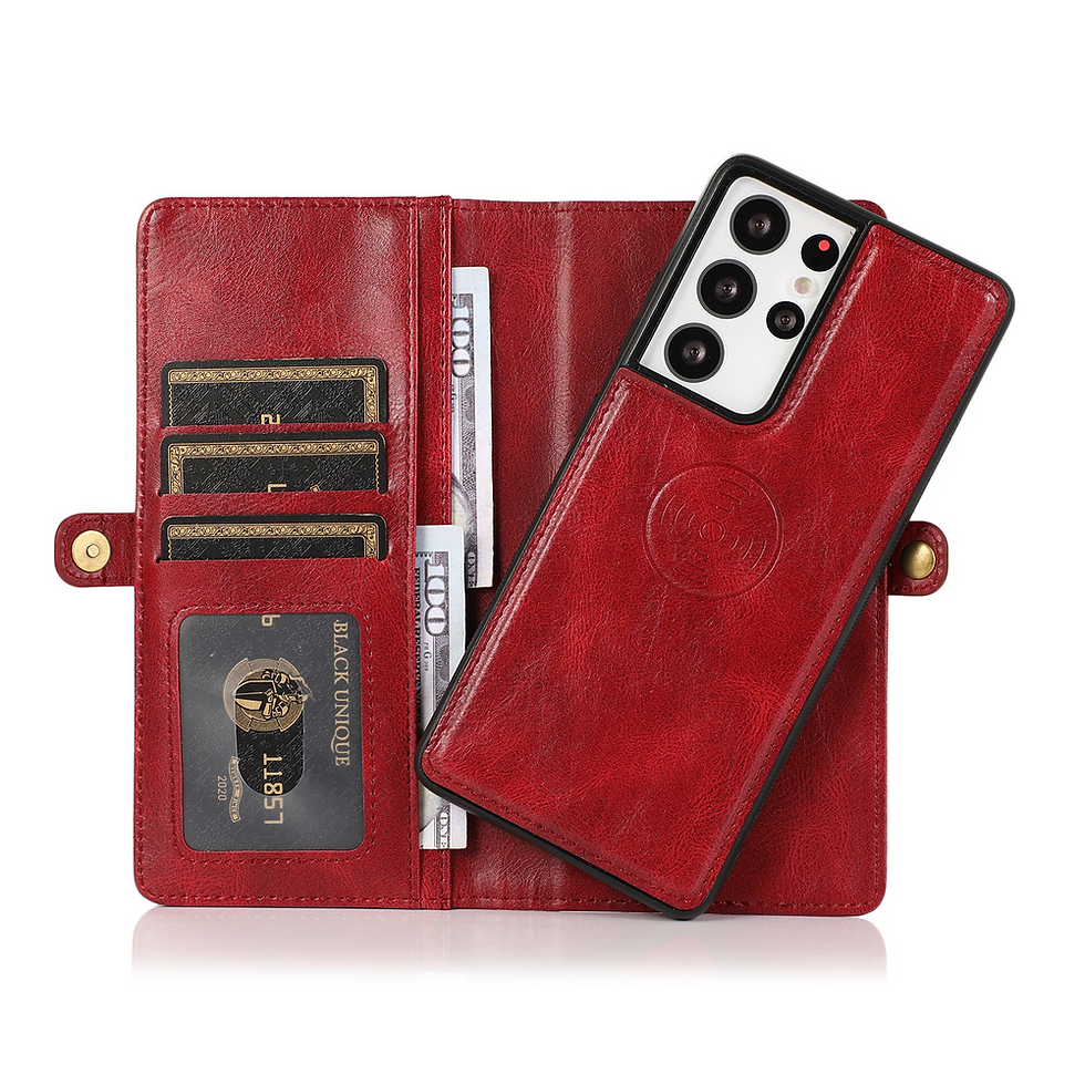 Miniatyrbilde: Multi-function Card Mobile Phone Holster Two-in-one Phone Case