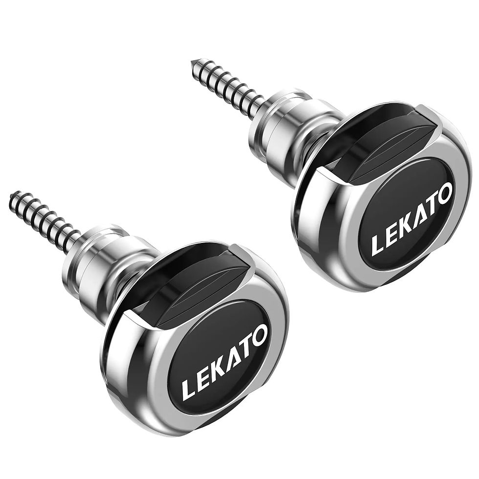 Miniaturbild: LEKATO Guitar Strap Button Locks Quick Release Security Retainer Anti-Rust Metal