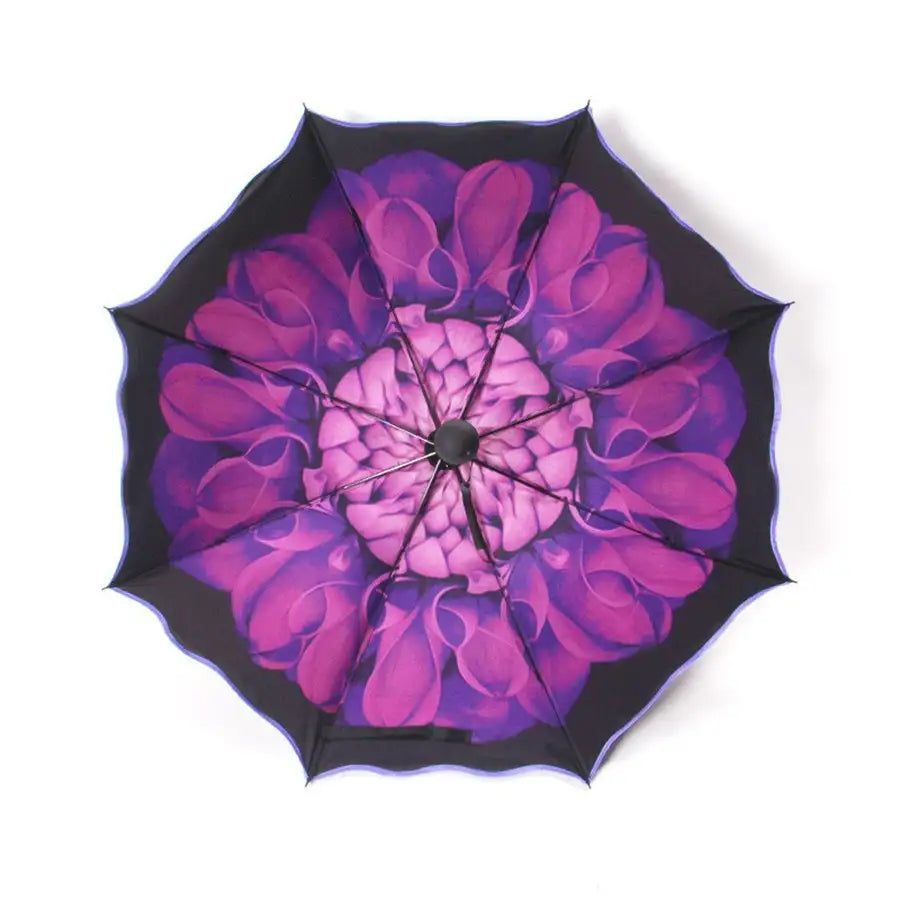 Miniatyrbild: Parasol de voyage pliant pluie coupe-vent parapluie pliant Anti-UV soleil/pluie 