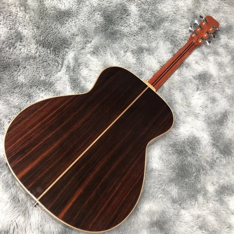 섬네일: 40 inch all solid wood high configuration folk electric acoustic guitar