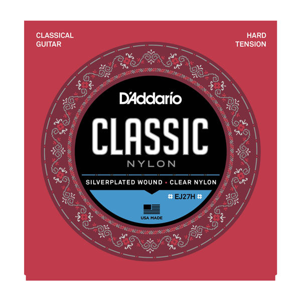 Thumbnail: D'Addario EJ27H / EJ27N Student Nylon Classical Guitar Strings, Hard/Normal Tens